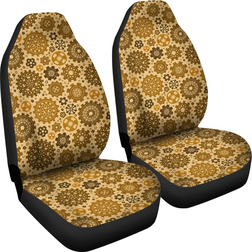 Steampunk Print Pattern Car Seat Cover-grizzshop