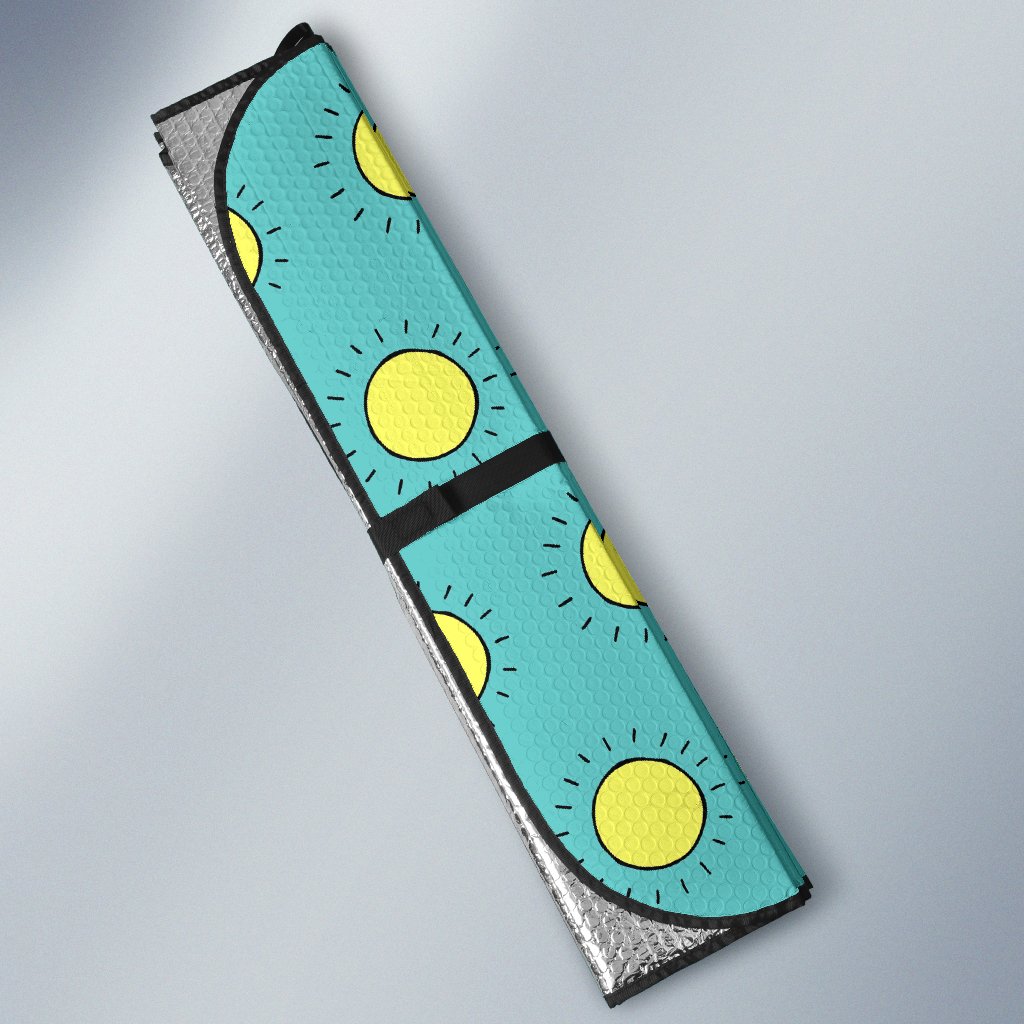 Sun Cute Pattern Print Car Sun Shade-grizzshop