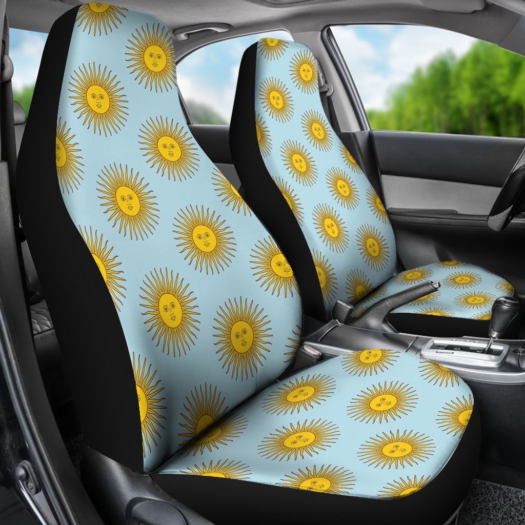 Sun Print Pattern Universal Fit Car Seat Covers-grizzshop