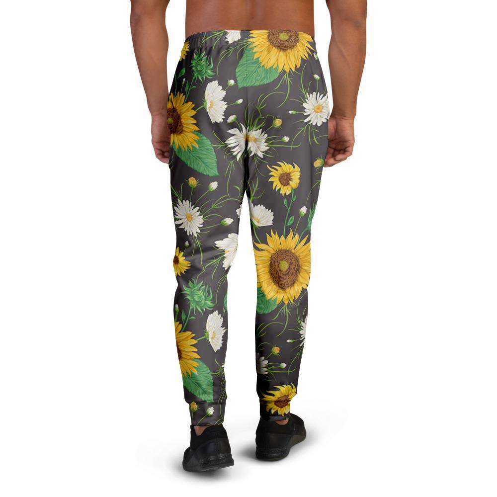 Sunflower And Chamomile Men's Joggers-grizzshop