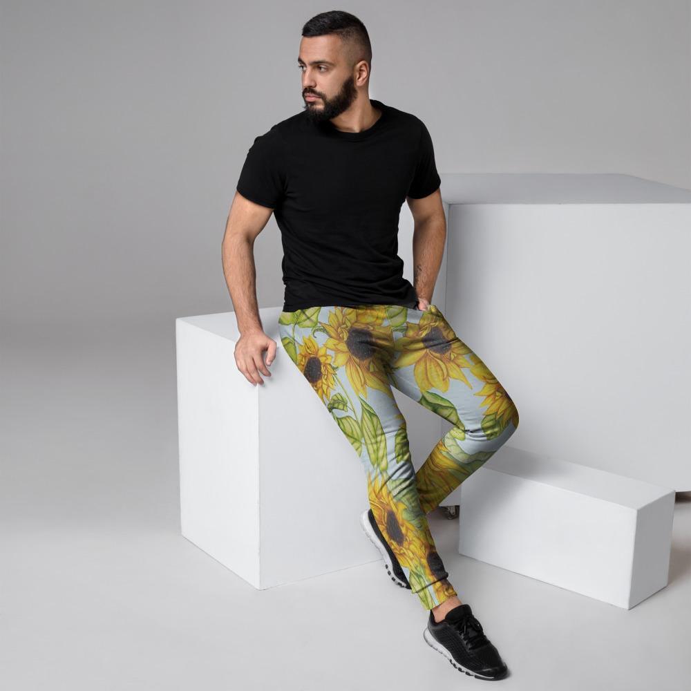 Sunflower Blue Men's Joggers-grizzshop