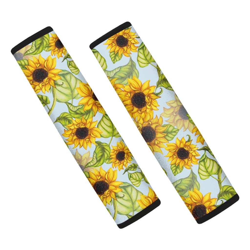 Sunflower Blue Seat Belt Cover-grizzshop