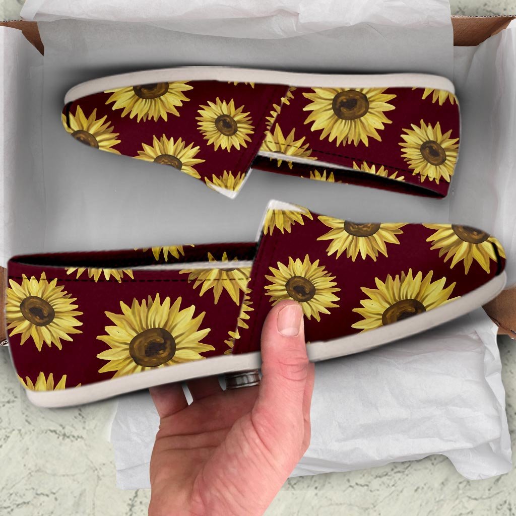 Sunflower Brown Canvas Shoes-grizzshop