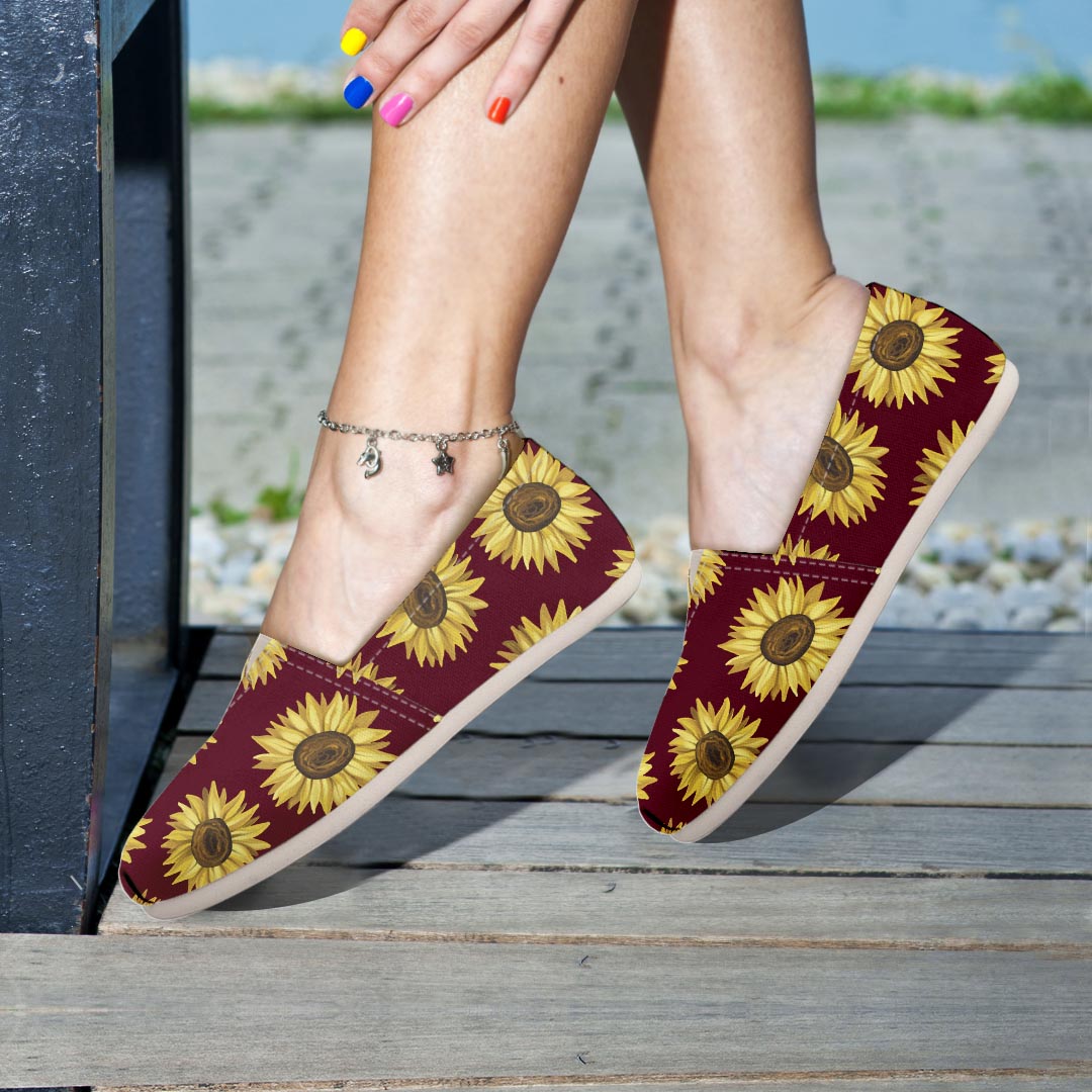Sunflower Brown Canvas Shoes-grizzshop