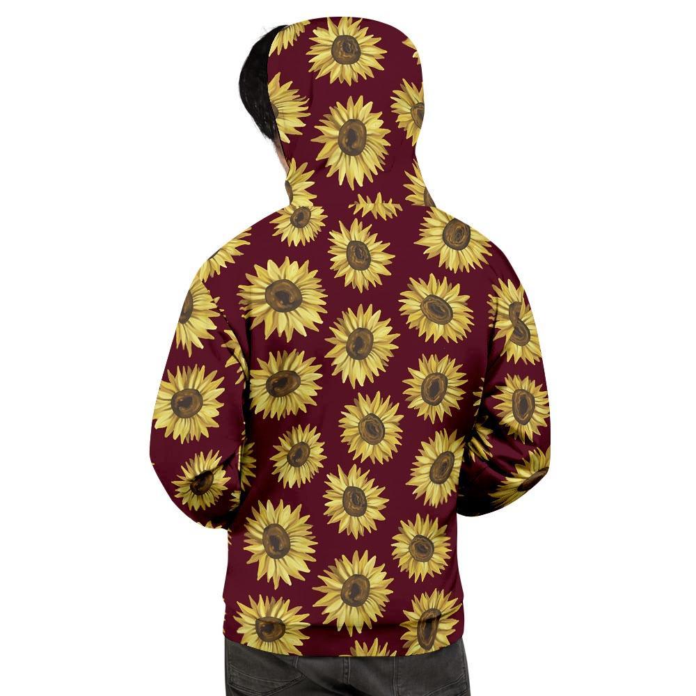 Sunflower Brown Men's Hoodie-grizzshop