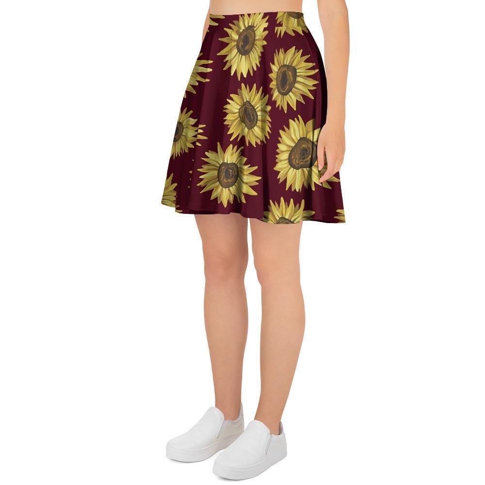 Sunflower Brown Women's Skirt-grizzshop