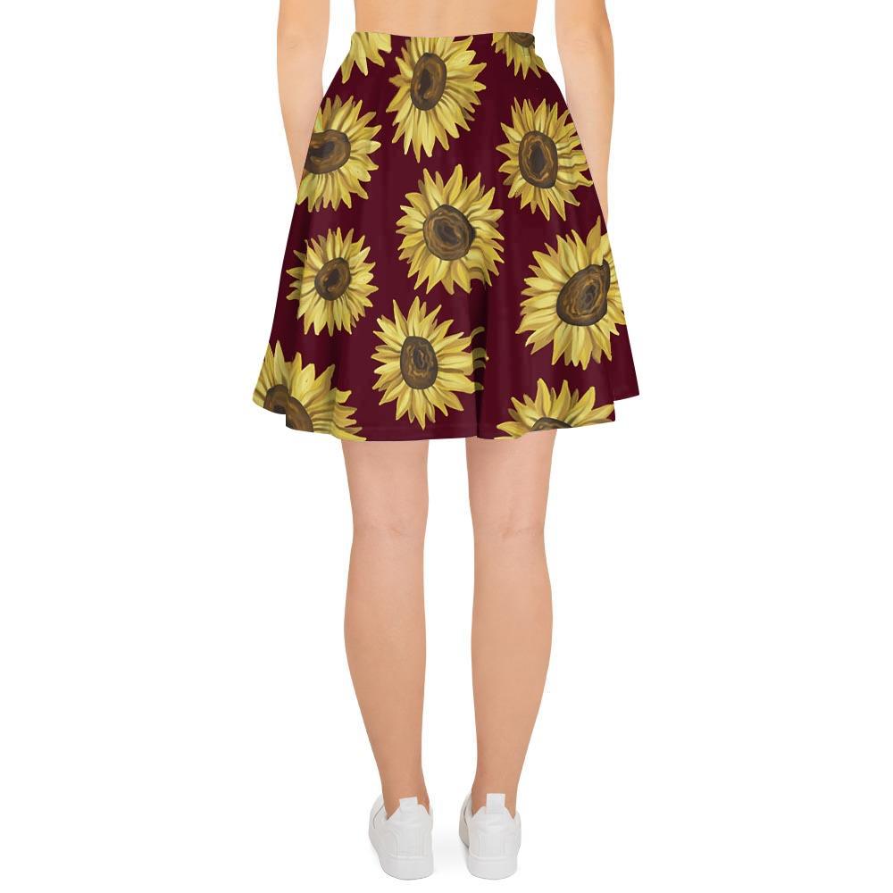 Sunflower Brown Women's Skirt-grizzshop