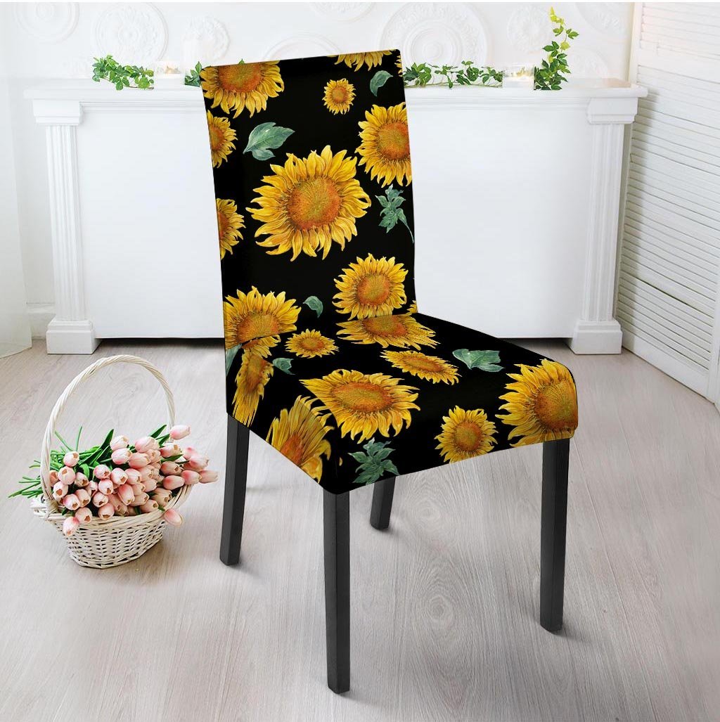 Sunflower Chair Cover-grizzshop