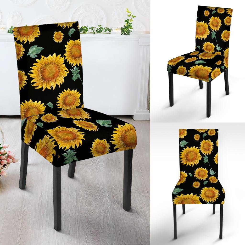 Sunflower Chair Cover-grizzshop