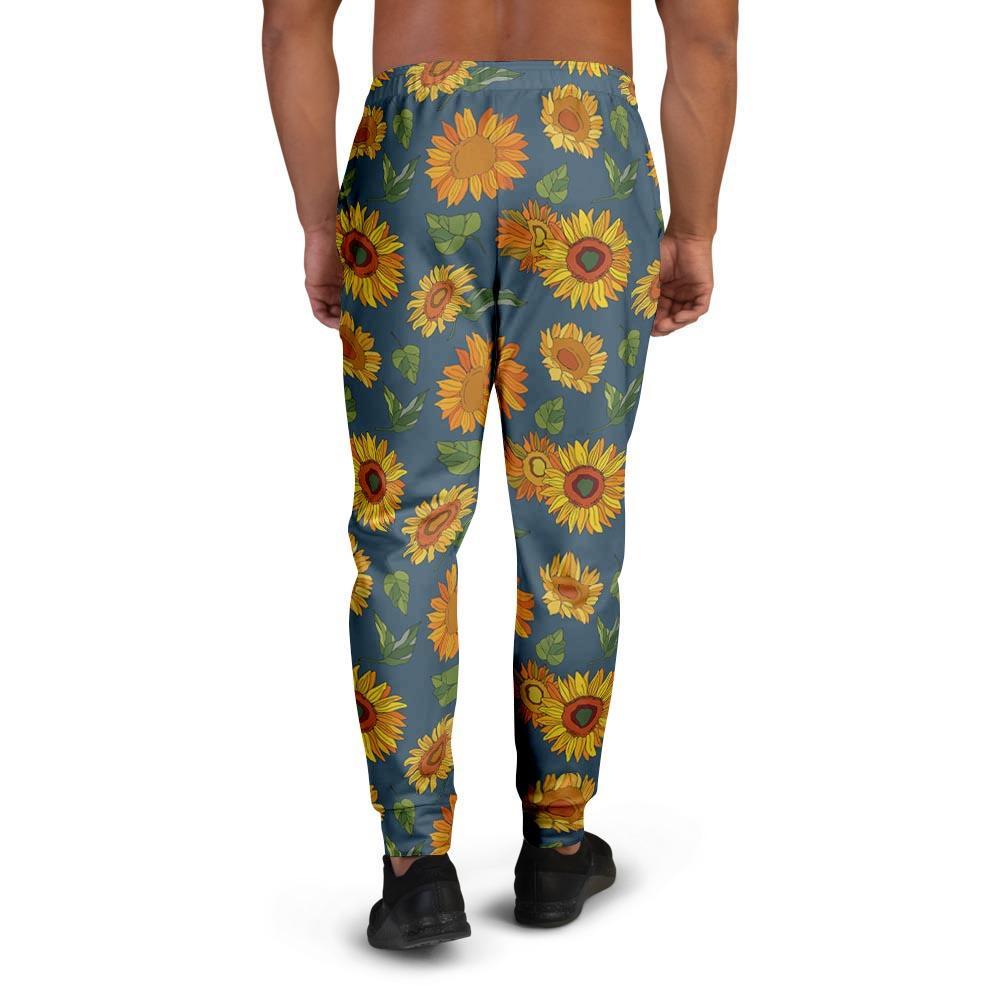 Sunflower Print Men's Joggers-grizzshop
