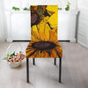 Sunflower Print Pattern Chair Cover-grizzshop