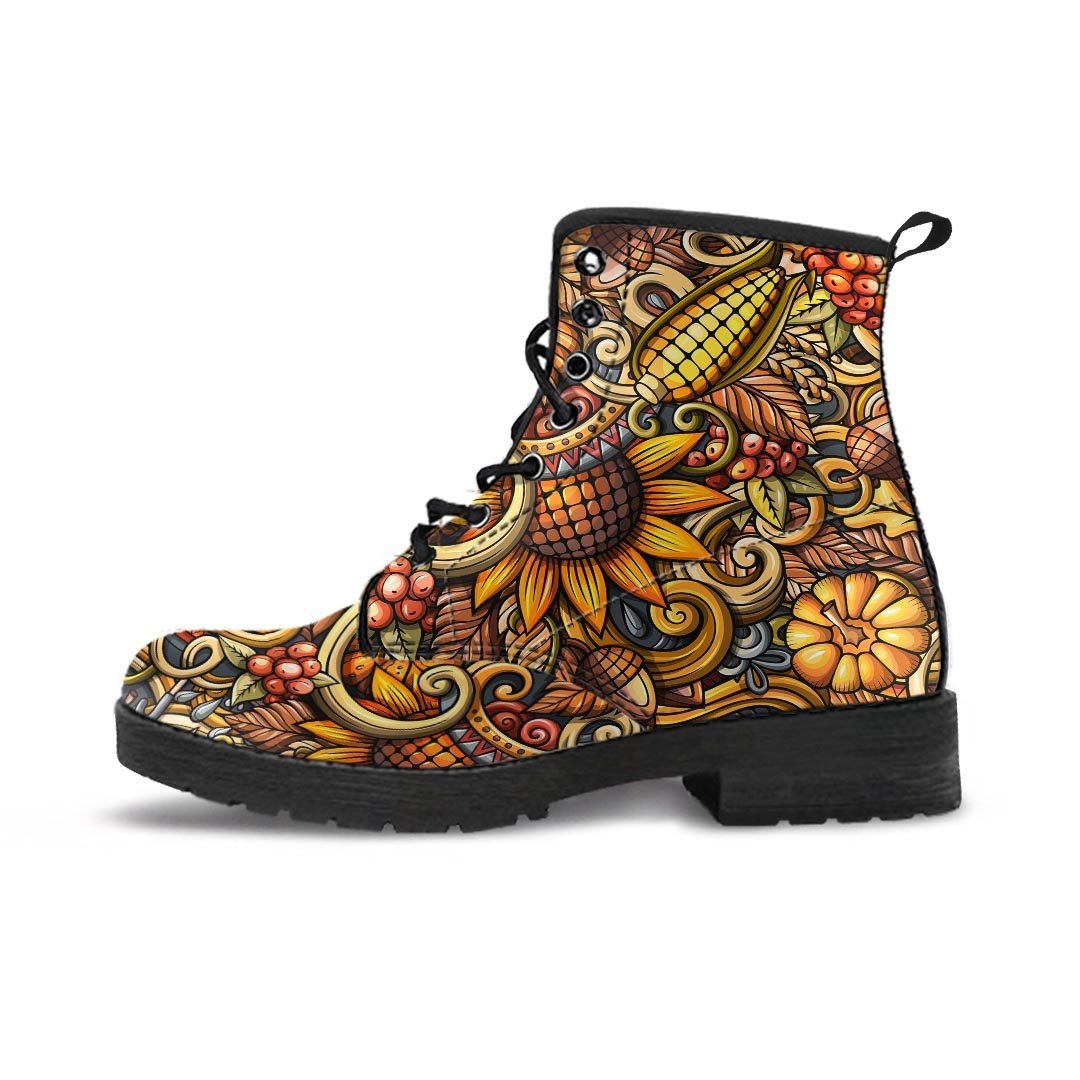 Sunflower Psychedelic Men's Boots-grizzshop