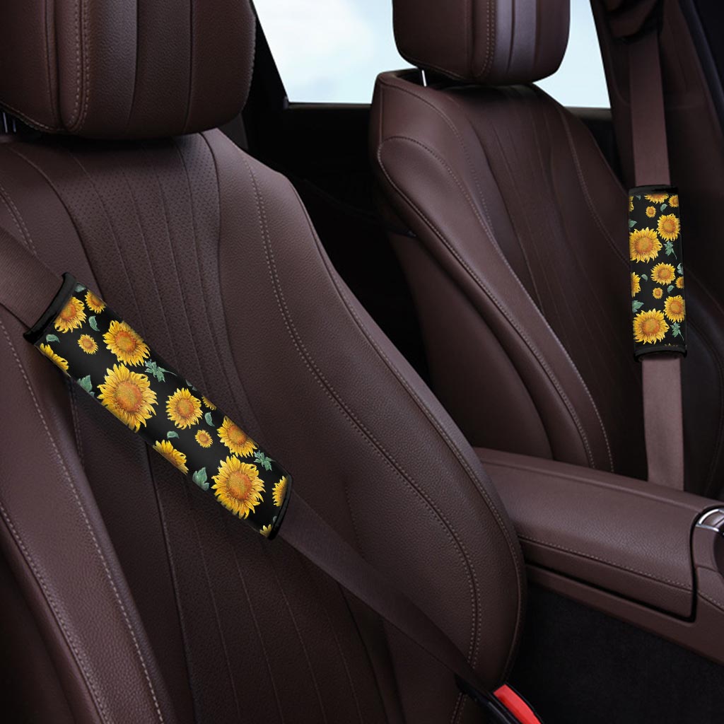 Sunflower Seat Belt Cover-grizzshop