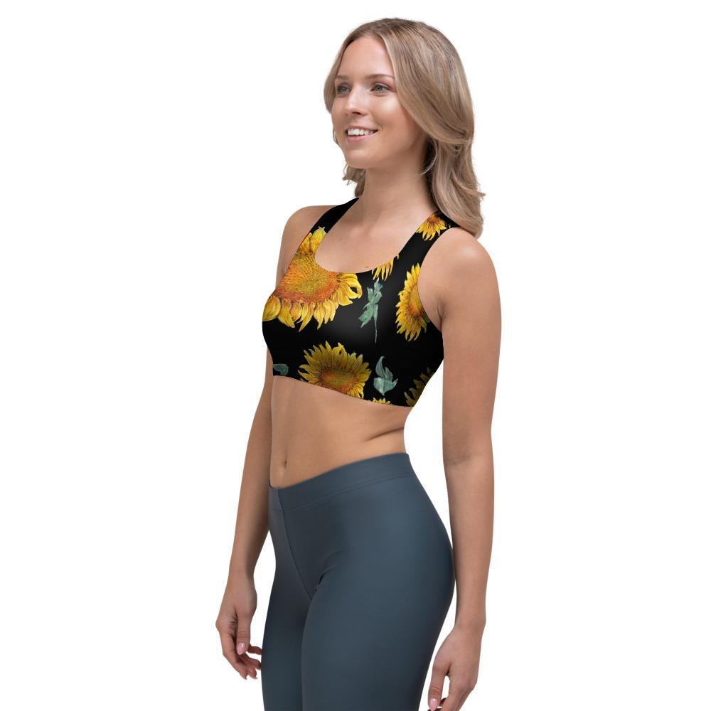 Sunflower Sports Bra-grizzshop