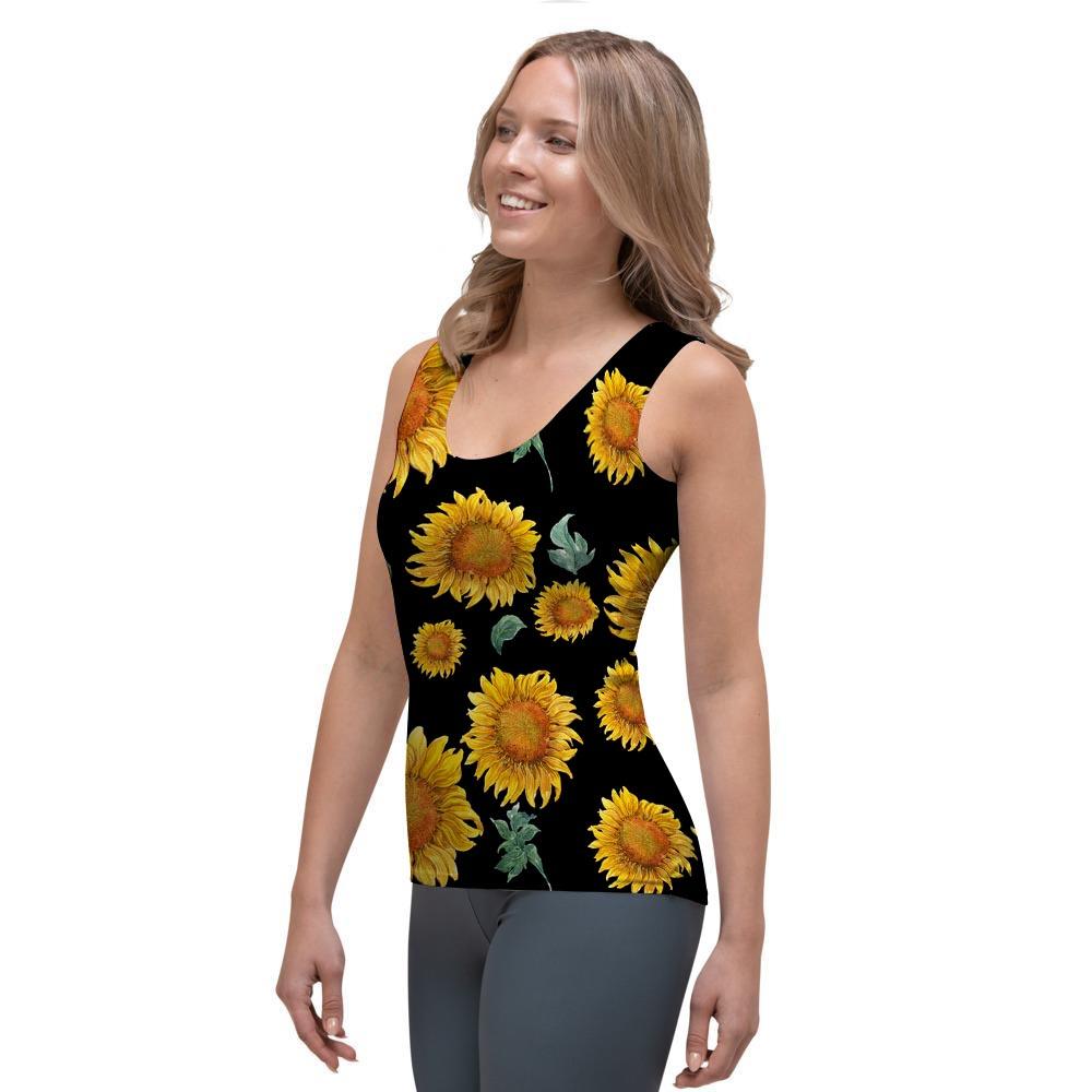 Sunflower Women's Tank Top-grizzshop