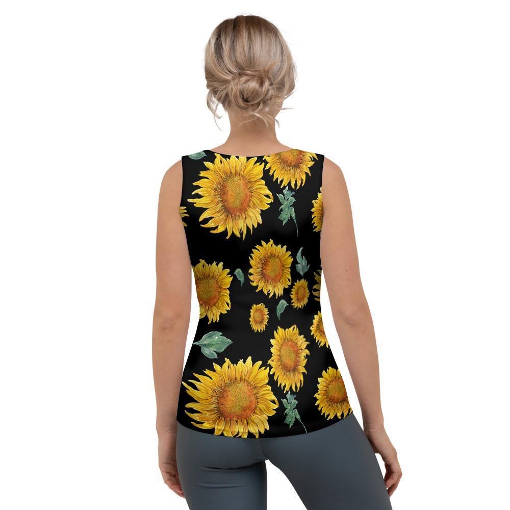 Sunflower Women's Tank Top-grizzshop