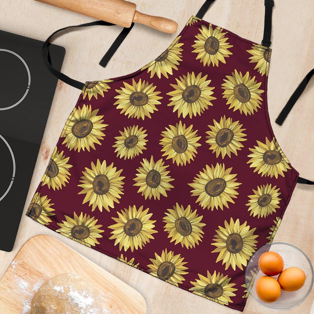 Sunflower Brown Women's Apron-grizzshop