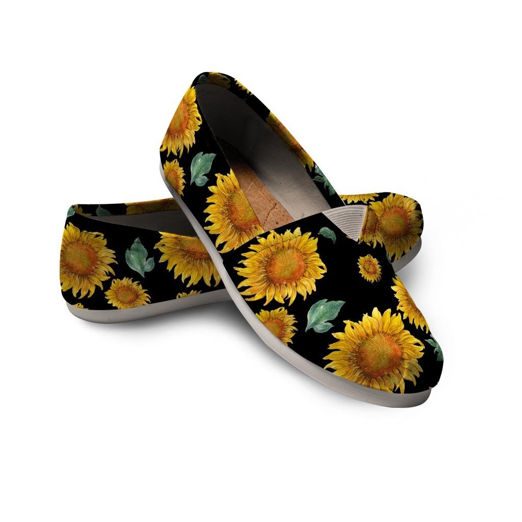 Sunflower Canvas Shoes-grizzshop