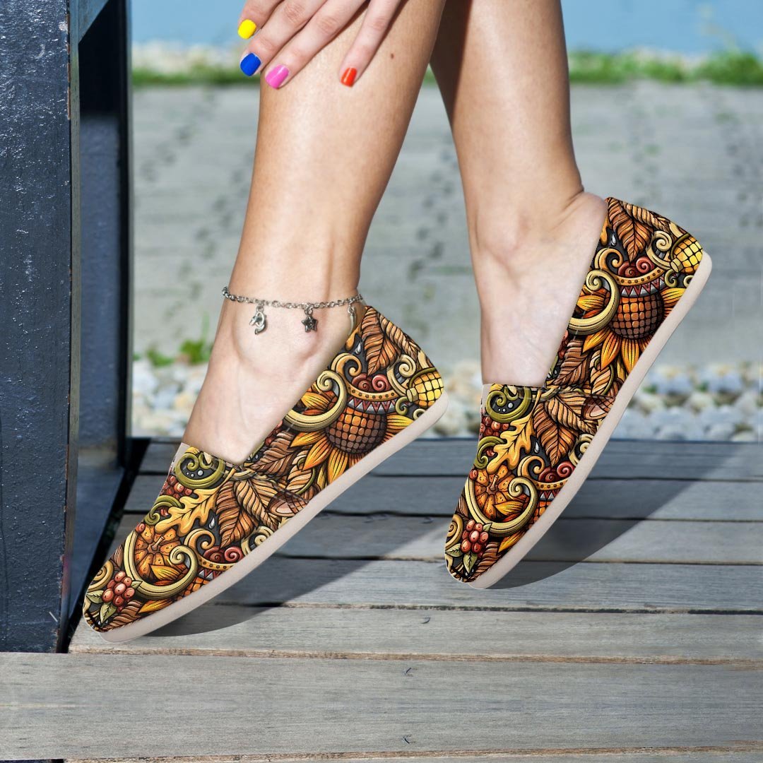 Sunflower Psychedelic Canvas Shoes-grizzshop