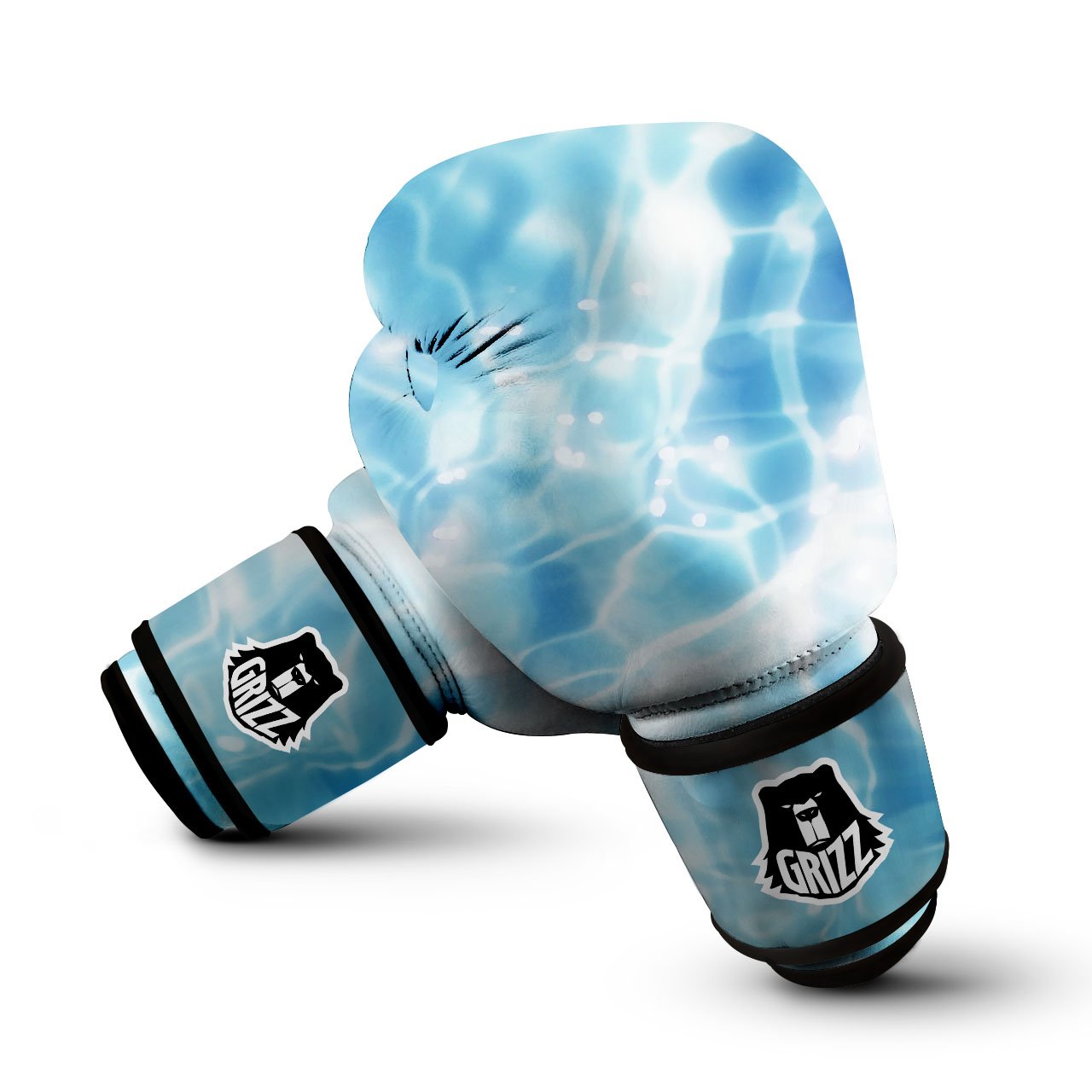 Surface Pool Water Print Boxing Gloves-grizzshop