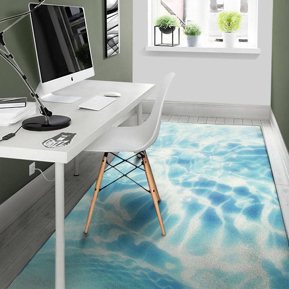 Surface Pool Water Print Floor Mat-grizzshop
