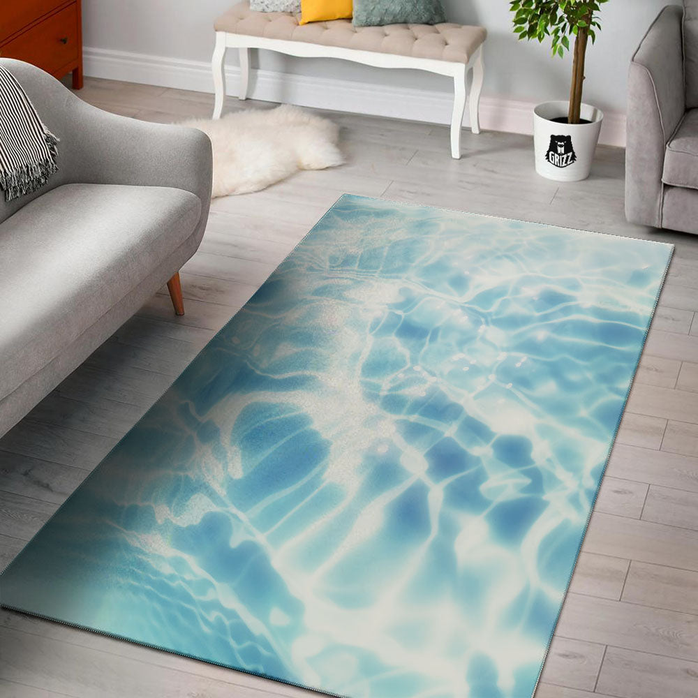 Surface Pool Water Print Floor Mat-grizzshop
