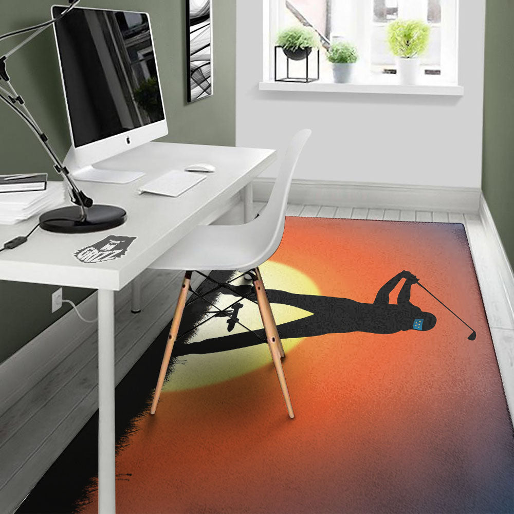Swing Pro Golf Print Floor Mat-grizzshop