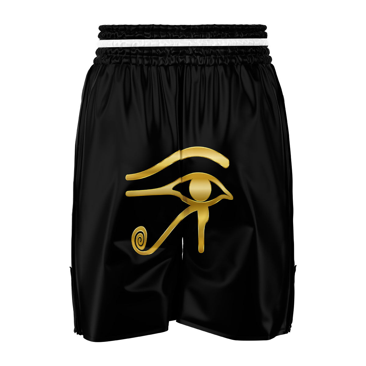 Symbol Eye Of Horus Print Boxing Shorts-grizzshop