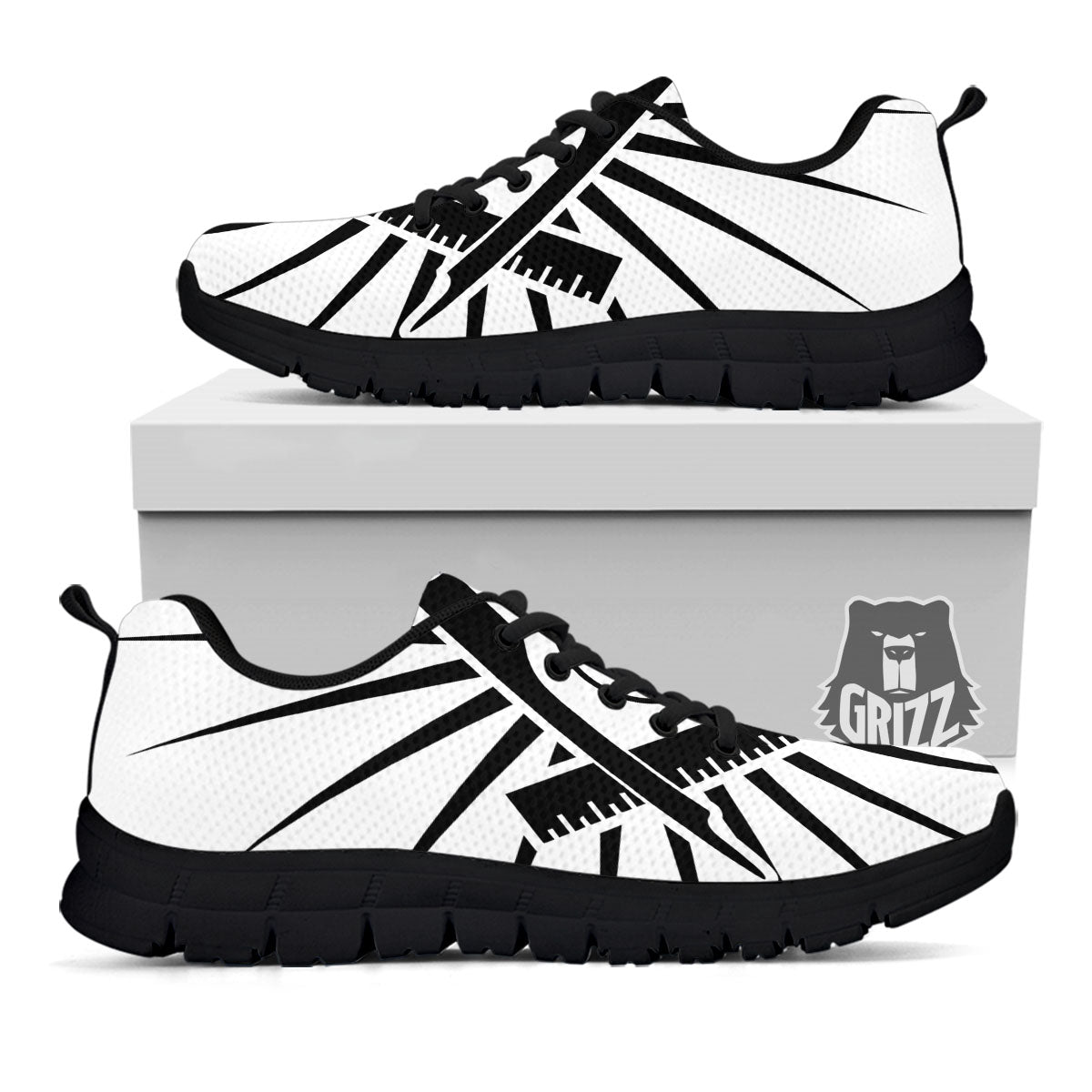 Symbol Freemasonry Print Black Sneaker-grizzshop