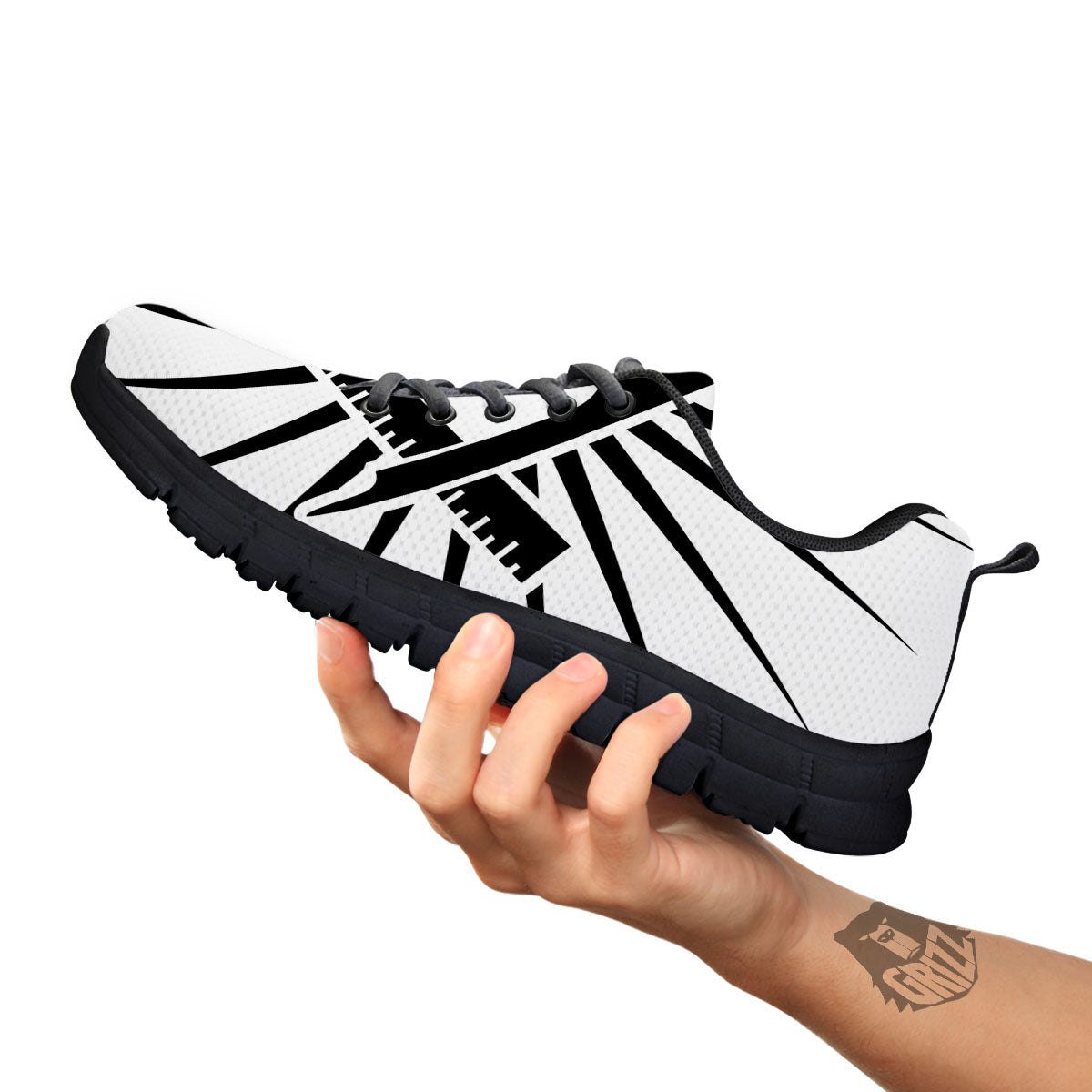 Symbol Freemasonry Print Black Sneaker-grizzshop