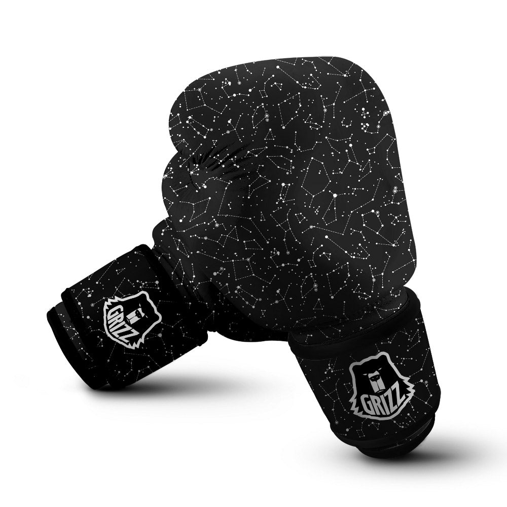 Symbols Constellation Print Pattern Boxing Gloves-grizzshop