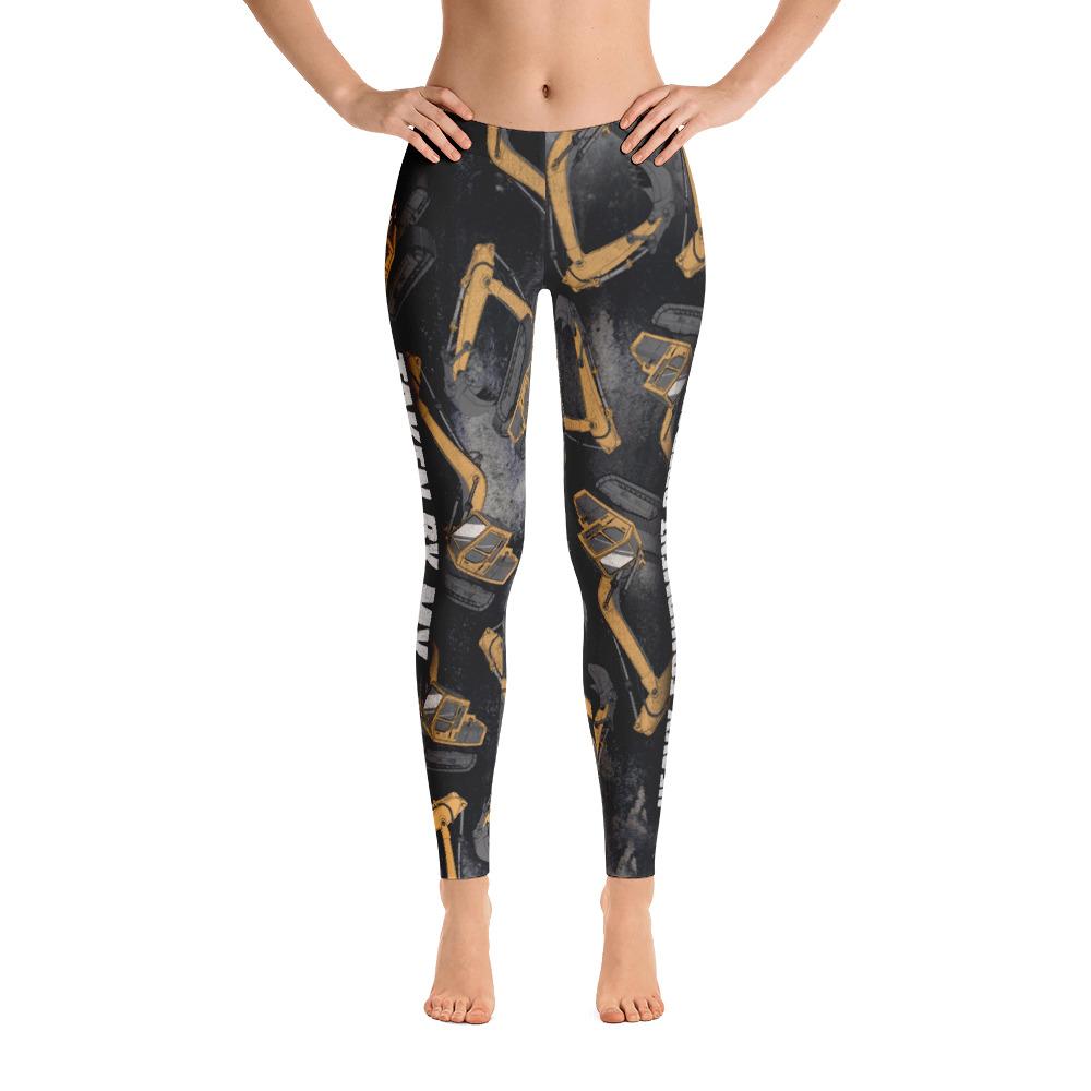 Taken by my Heavy Equipment Operator Women's Leggings-grizzshop