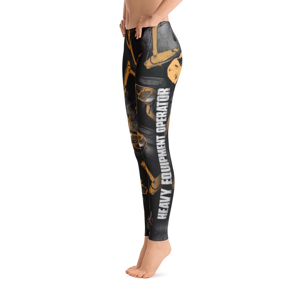 Taken by my Heavy Equipment Operator Women's Leggings-grizzshop