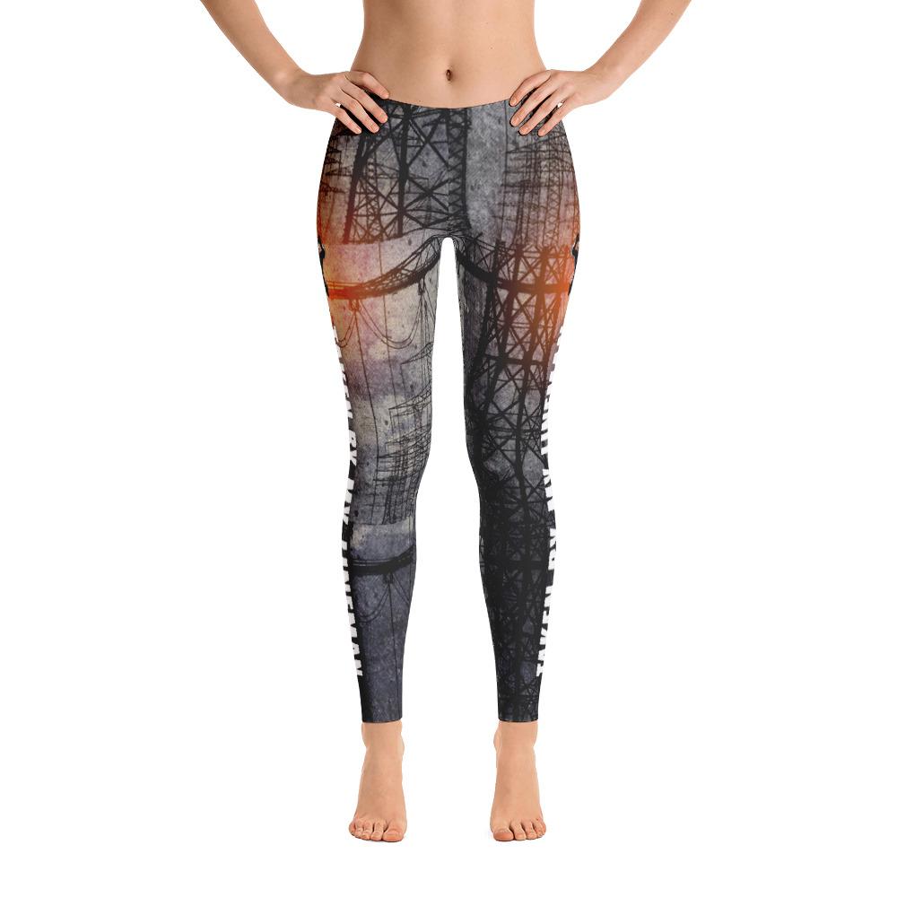 Taken by my Lineman Women's Leggings-grizzshop