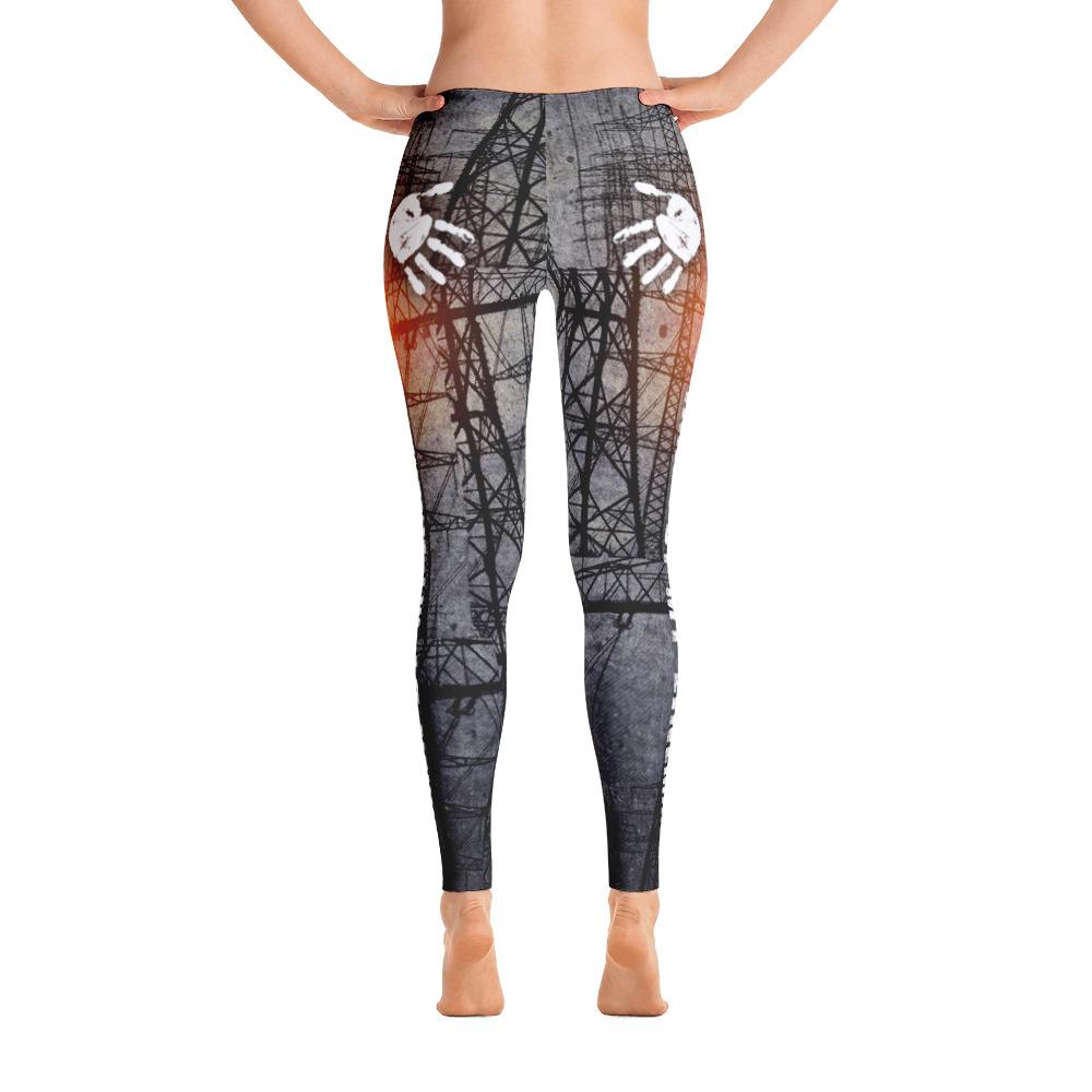 Taken by my Lineman Women's Leggings-grizzshop