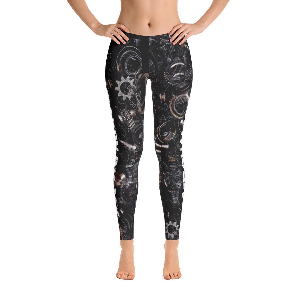 Taken by my Mechanic Women's Leggings-grizzshop