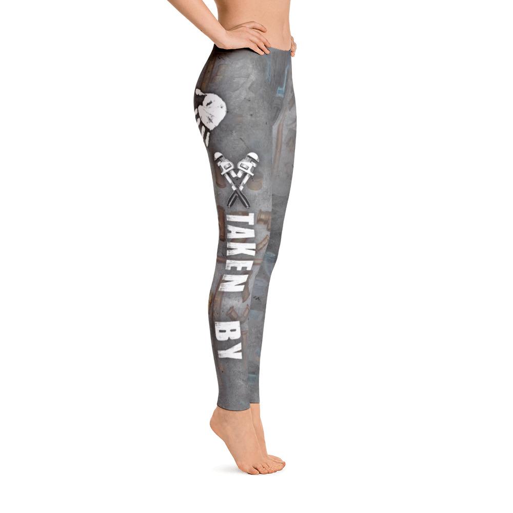 Taken by my Plumber Women's Leggings-grizzshop