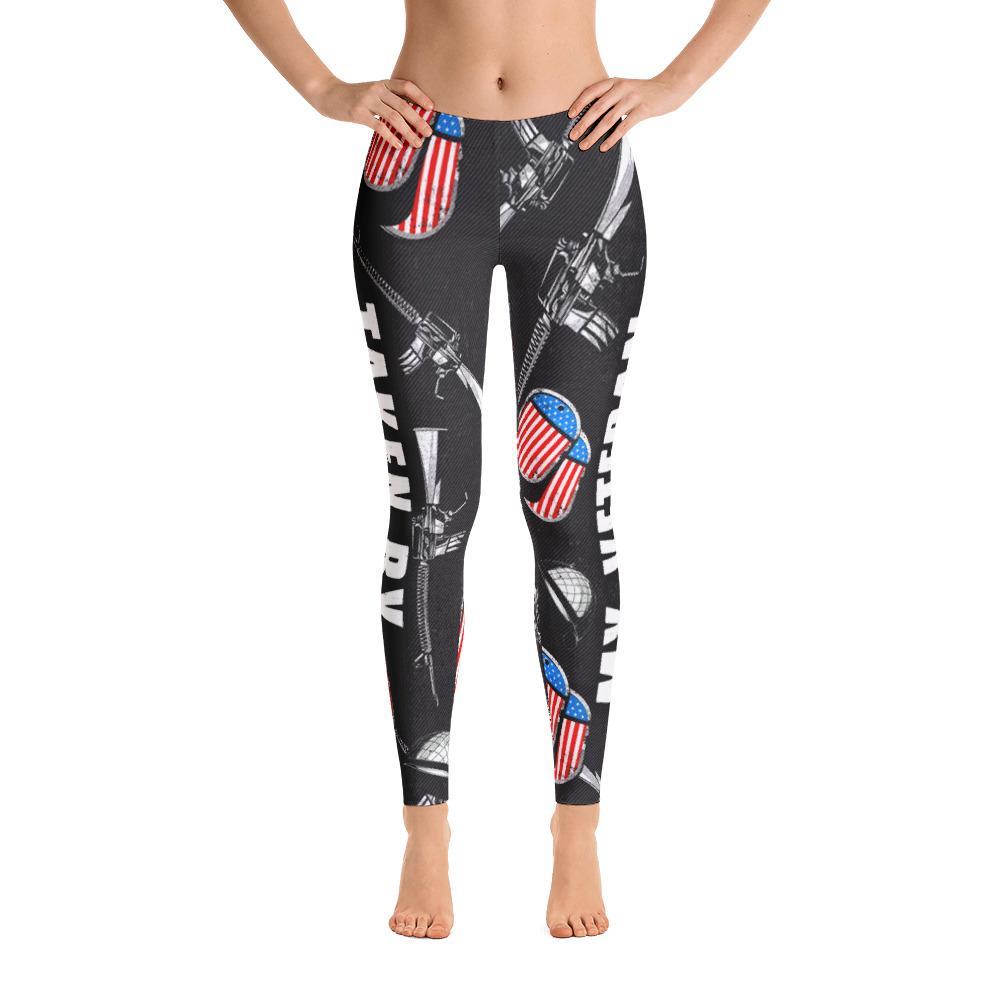 Taken by my Veteran Women's Leggings-grizzshop
