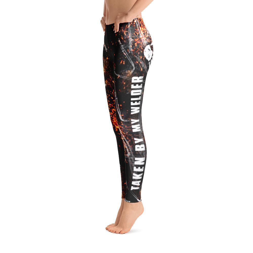 Taken by my Welder Women's Leggings-grizzshop