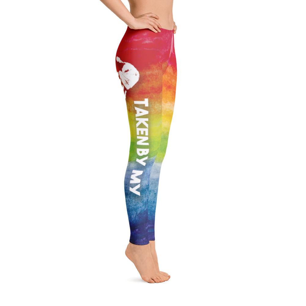Taken by my Girlfriend LeggingLow Rise Leggings-grizzshop