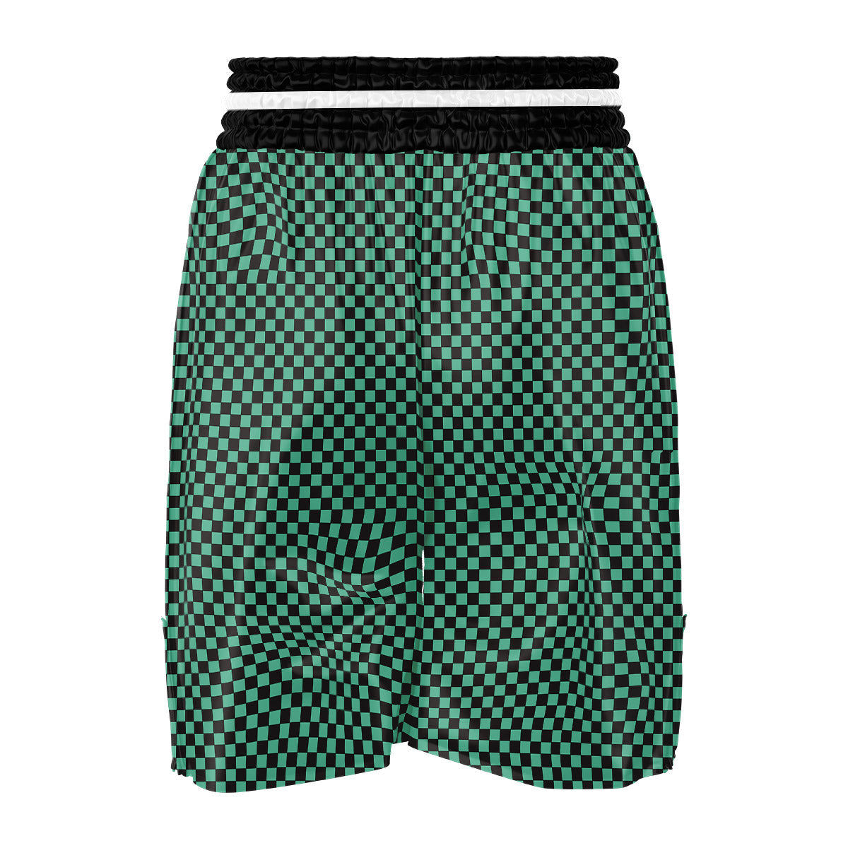 Tanjiro Print Pattern Boxing Shorts-grizzshop