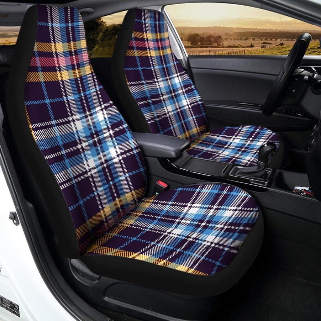 Tartan Plaid Car Seat Covers-grizzshop