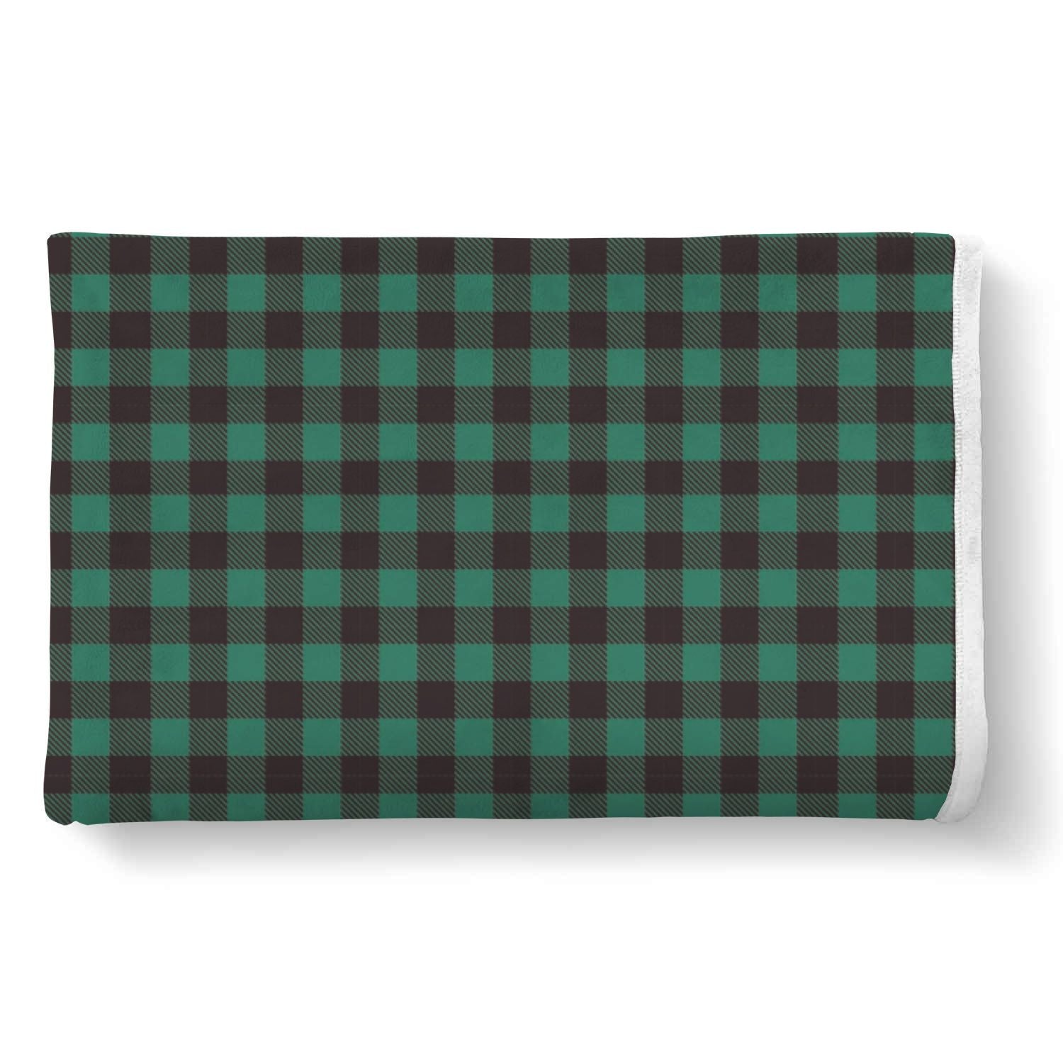 Tartan Scottish Green Plaids Throw Blanket-grizzshop