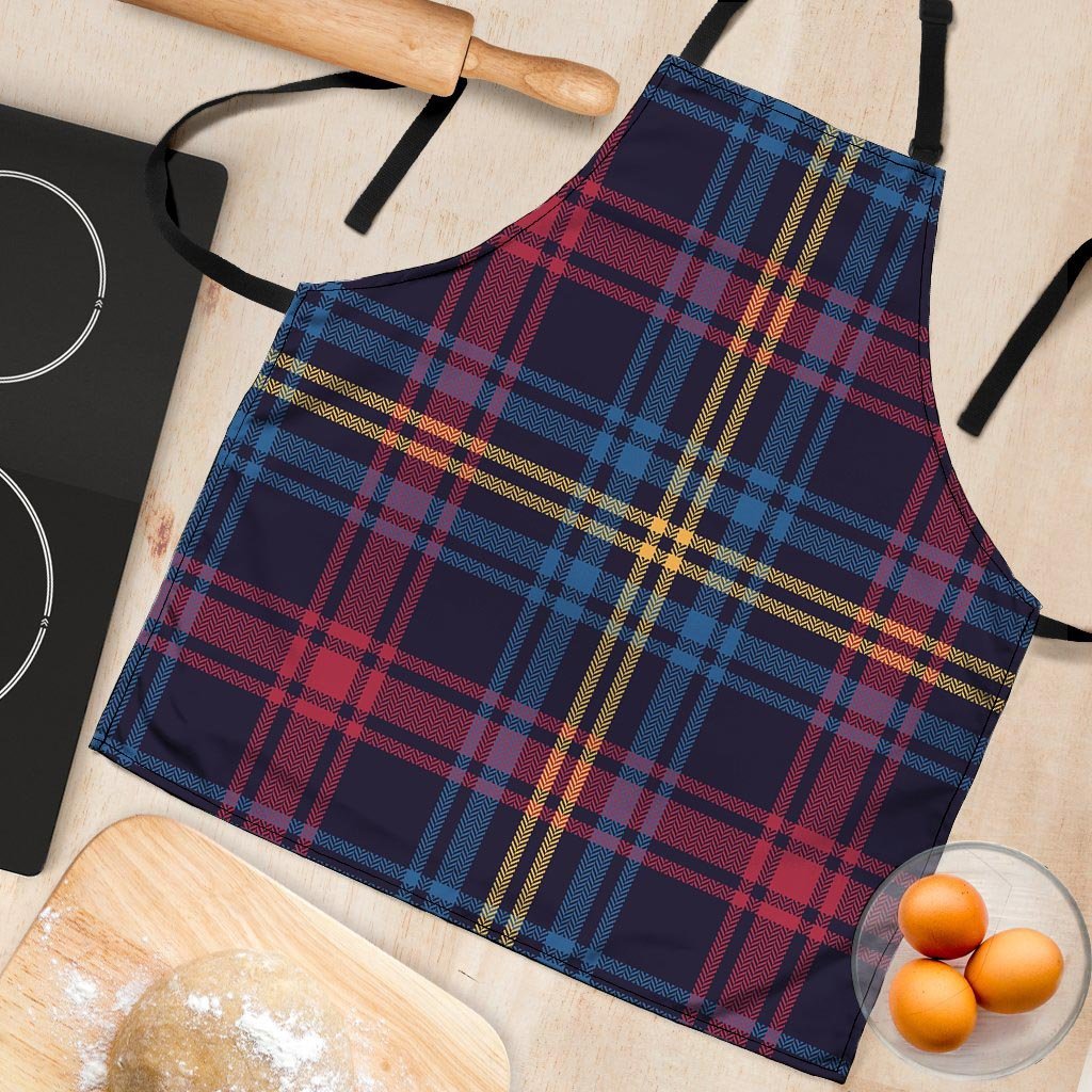 Tartan Print Women's Apron-grizzshop