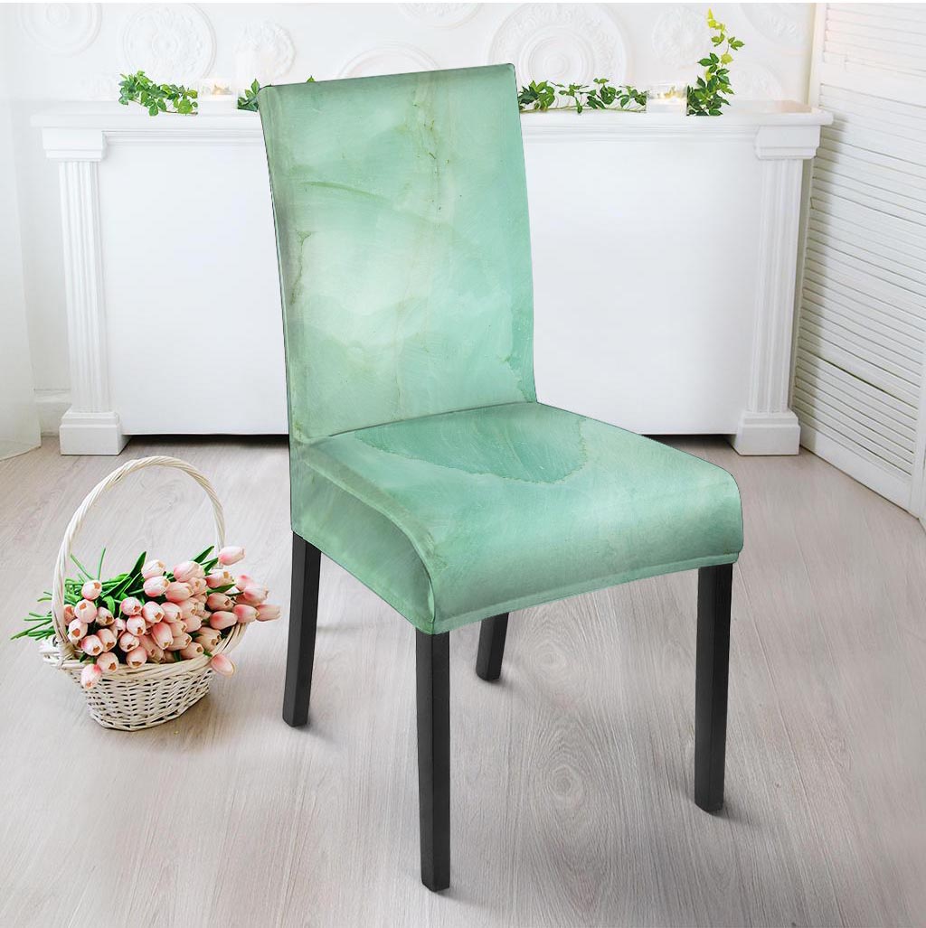 Teal Marble Chair Cover-grizzshop