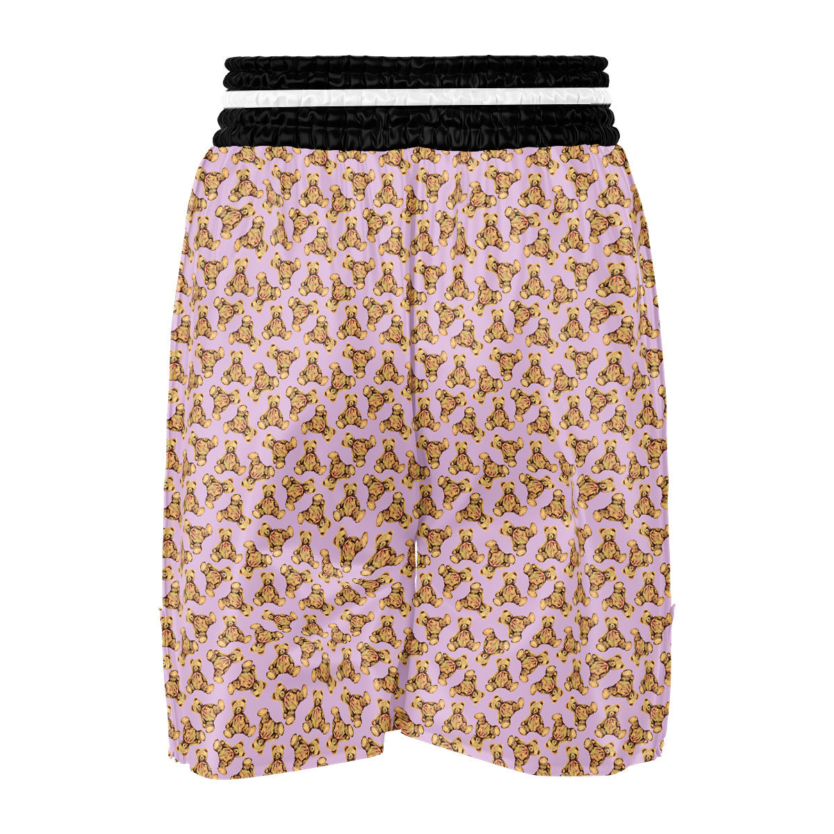 Teddy Bear Cute Print Pattern Boxing Shorts-grizzshop