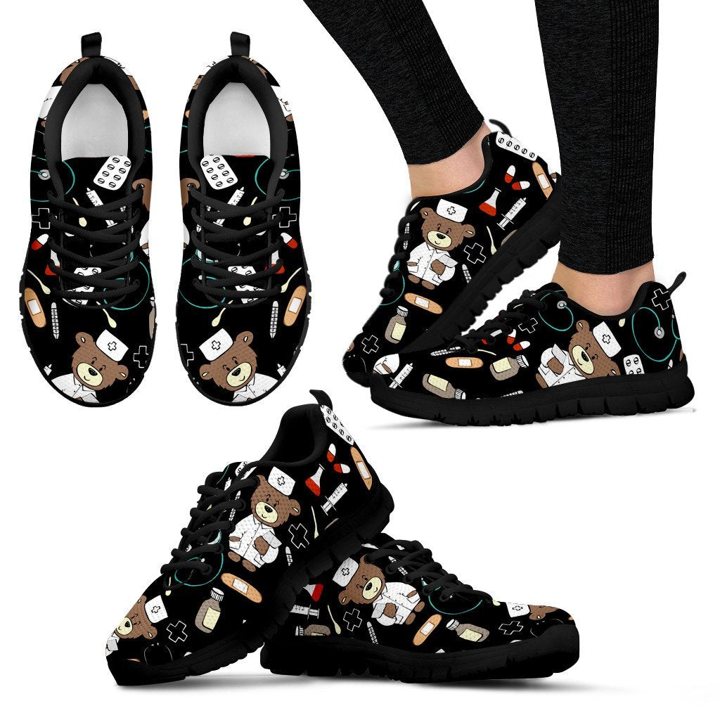 Teddy Bear Nurse - Sneakers-grizzshop