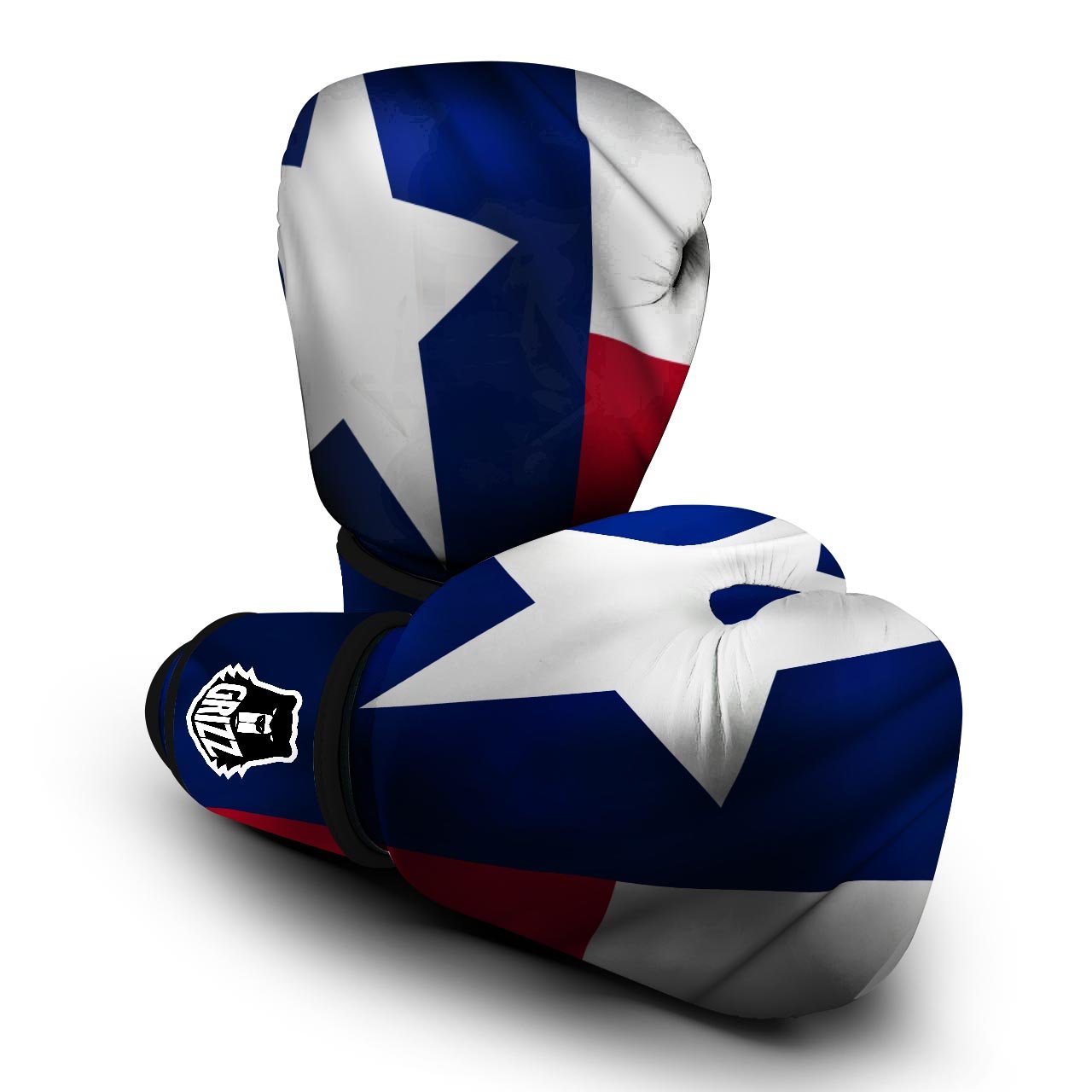 Texas Flag Print Boxing Gloves-grizzshop