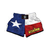 Texas Flag Vintage Print Muay Thai Boxing Shorts-grizzshop