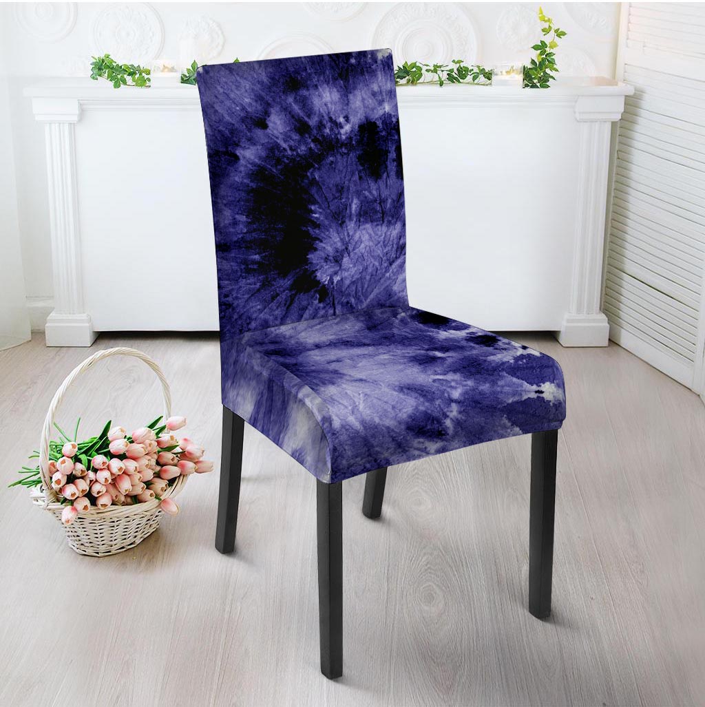 Tie Dye Blue Chair Cover-grizzshop